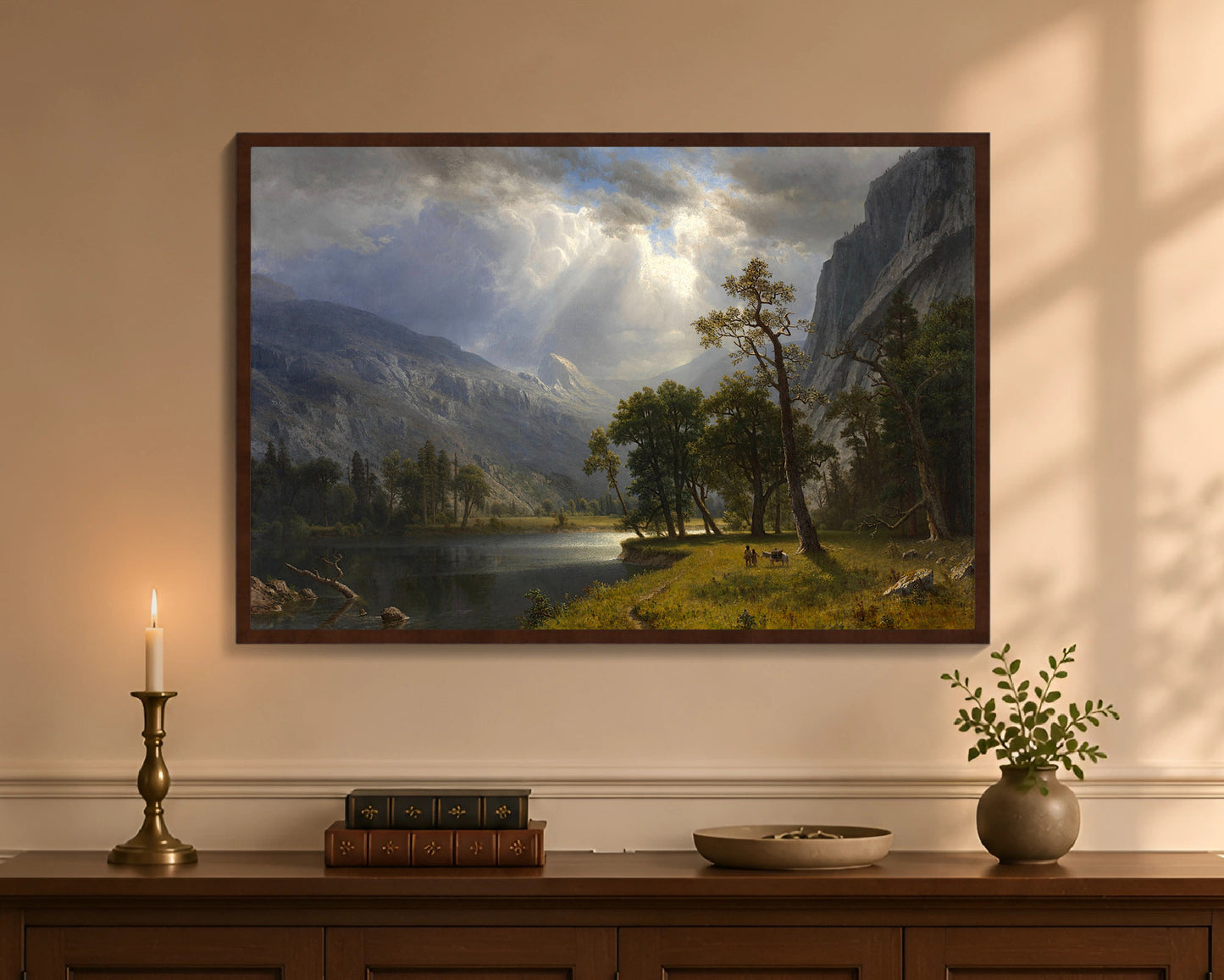 mount starr king, yosemite fp 24x36 brown