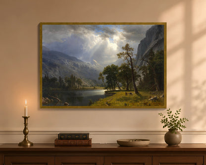 mount starr king, yosemite fp 24x36 gold