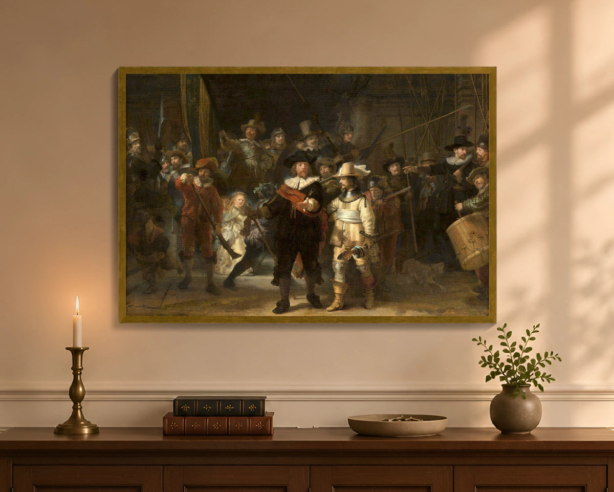 night watch fc 24x36 gold
