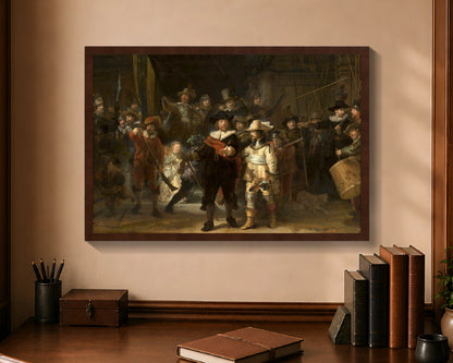 night watch fp 16x24 brown
