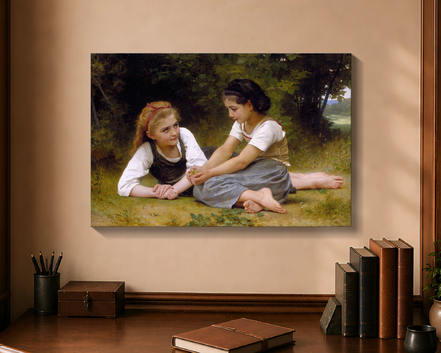 nut gatherers cw 16x24
