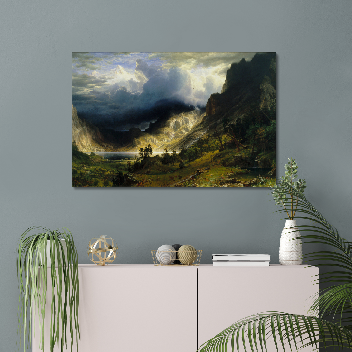 A Storm in the Rocky Mountains, Mt. Rosalie