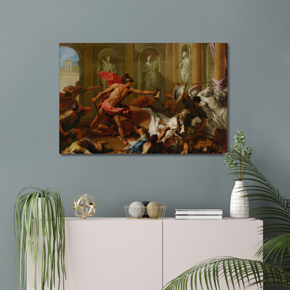 Perseus Confronting Phineus with the Head of Medusa