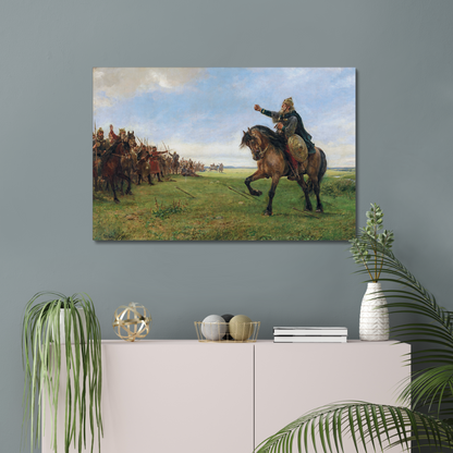 Gizur challenges the Huns