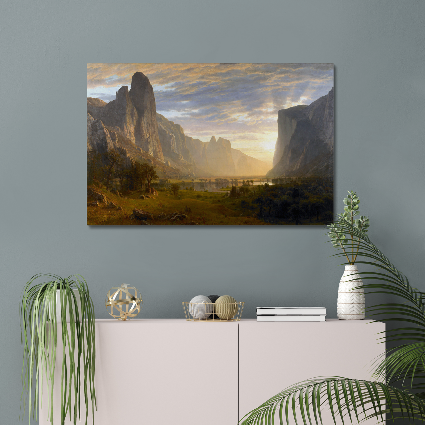 Looking Down Yosemite Valley