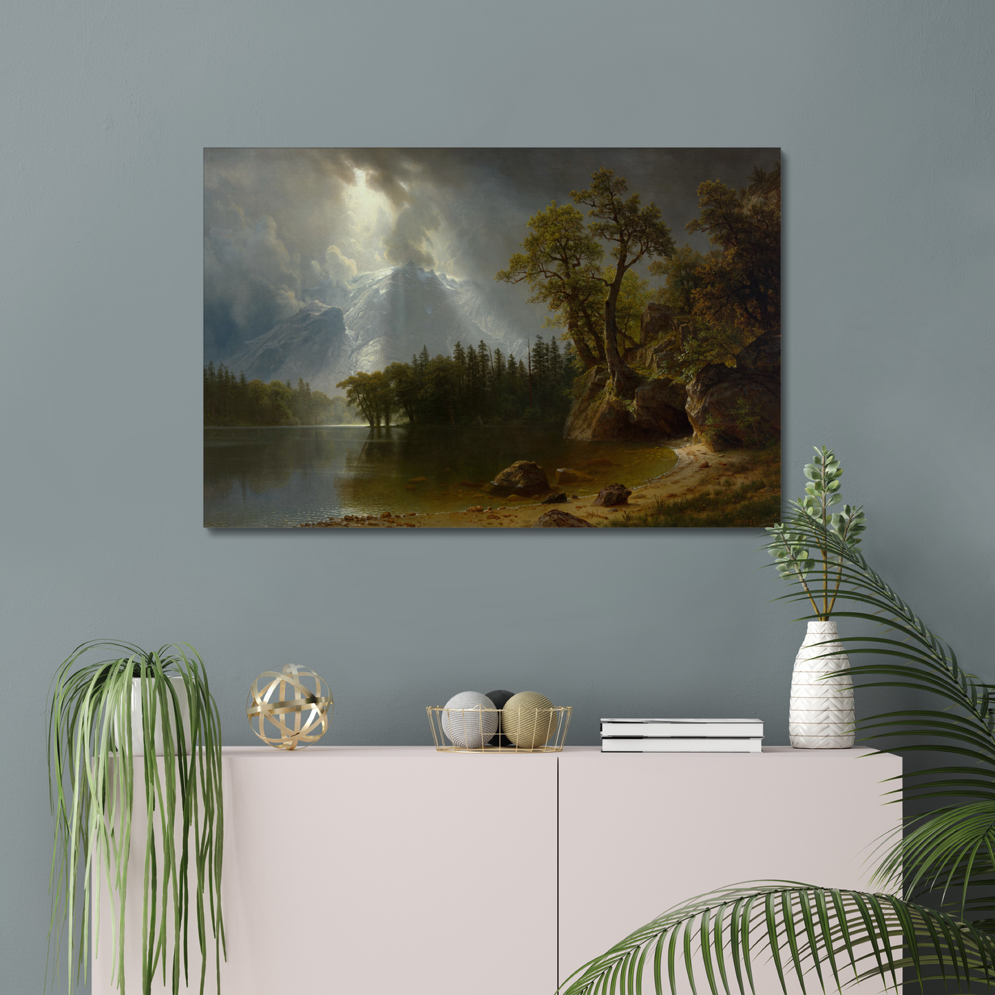 Passing Storm over the Sierra Nevadas