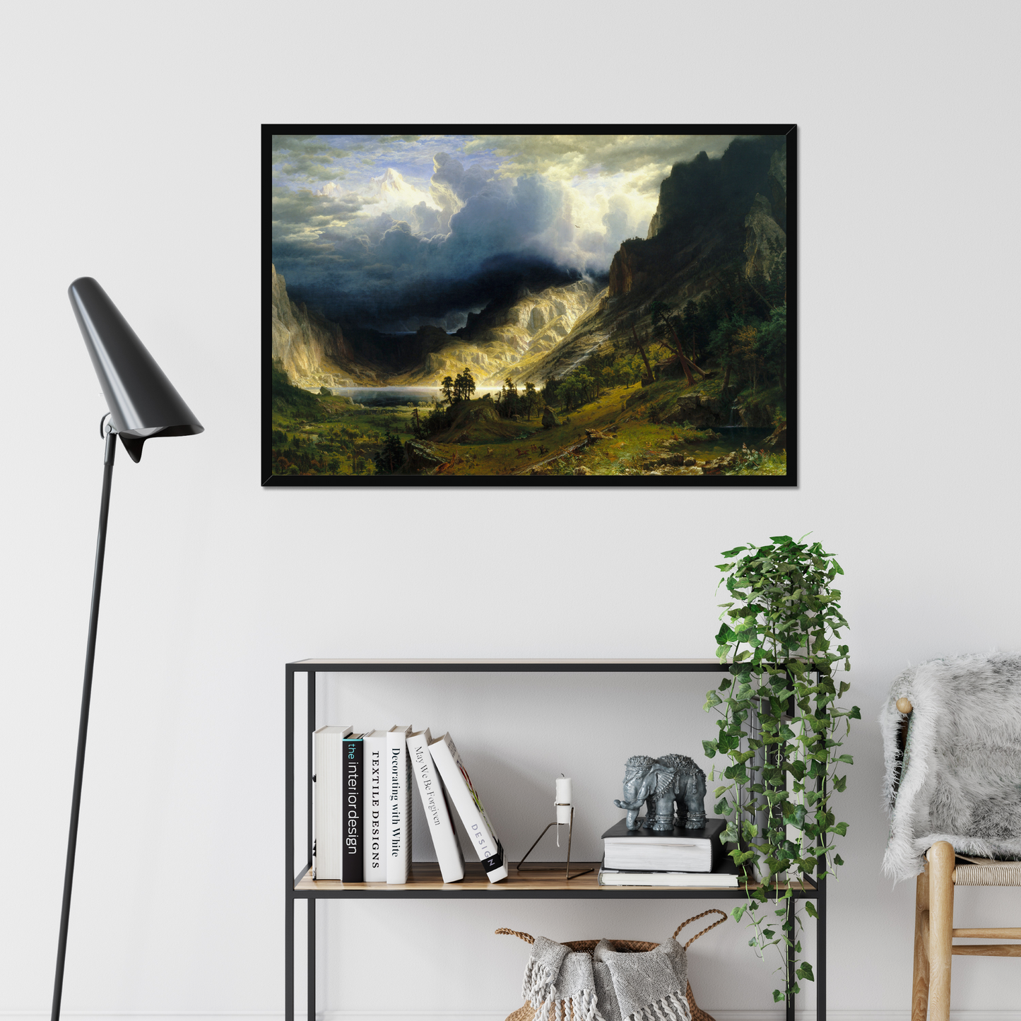 A Storm in the Rocky Mountains, Mt. Rosalie