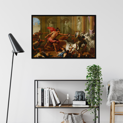 Perseus Confronting Phineus with the Head of Medusa