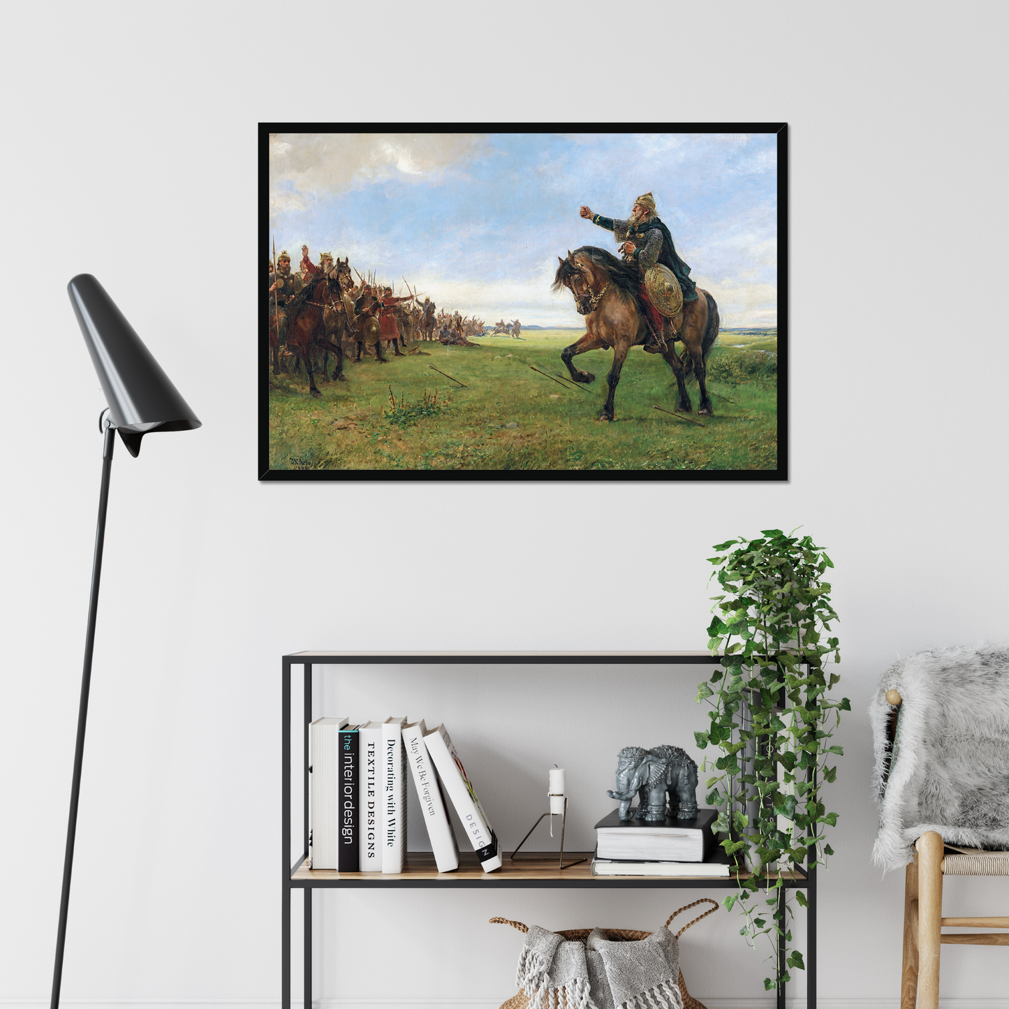 Gizur challenges the Huns