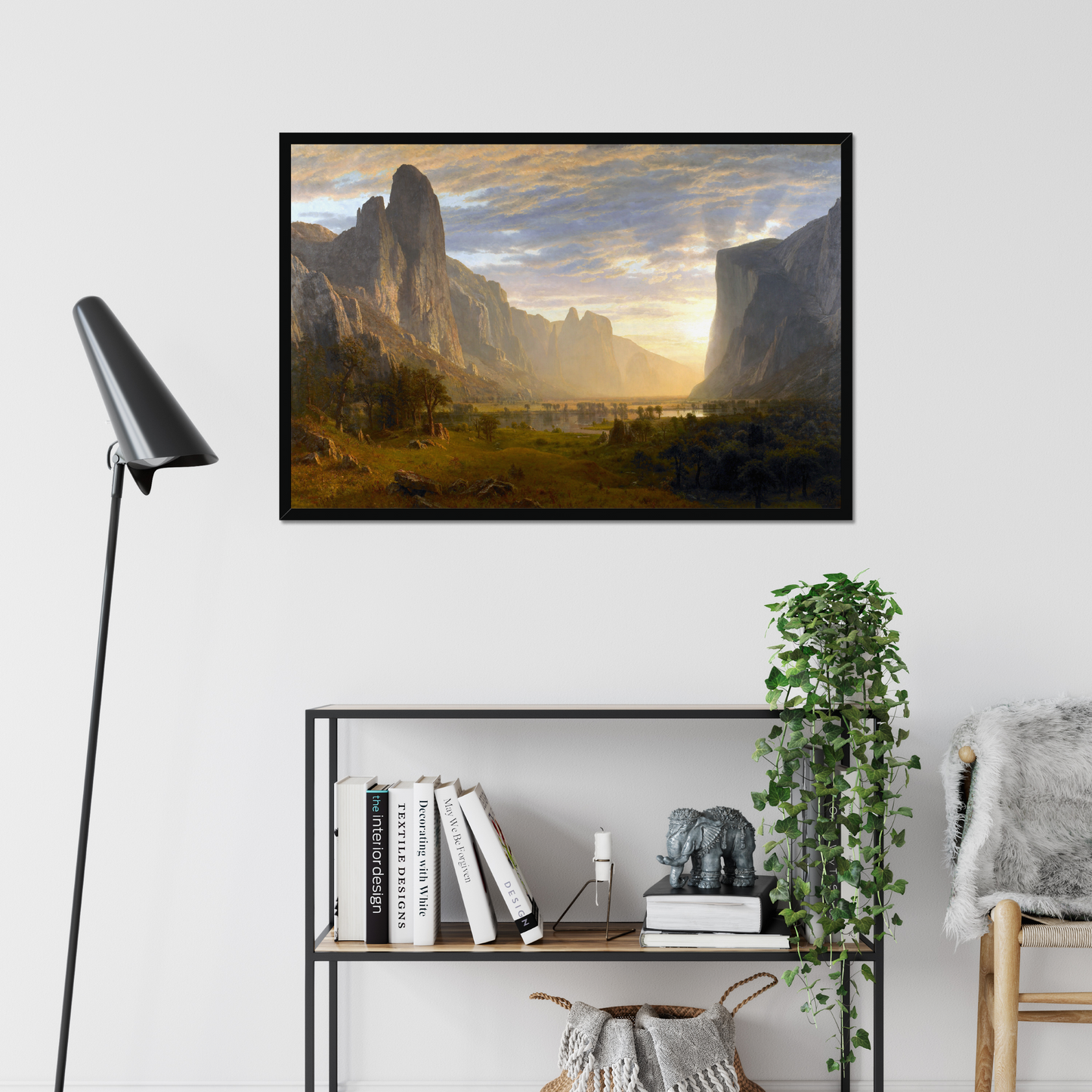 Looking Down Yosemite Valley