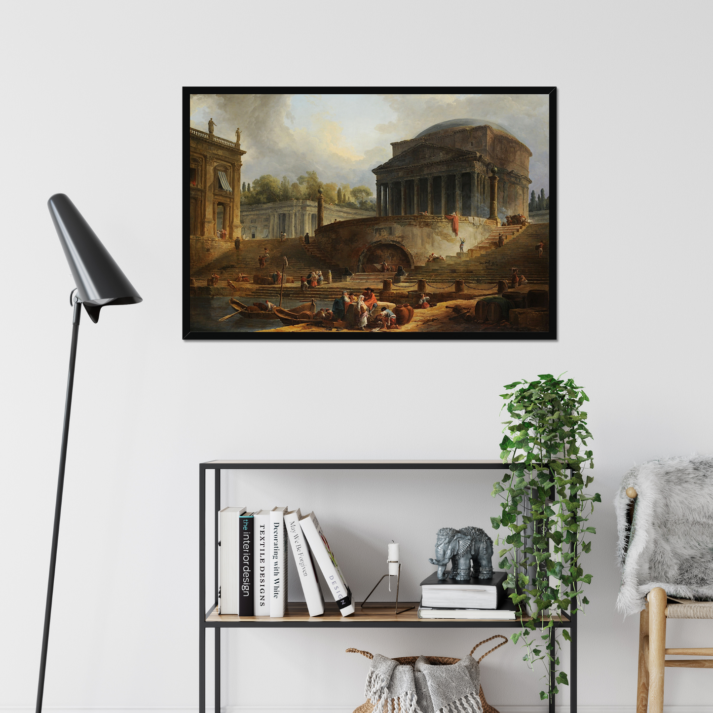 View of the Port of Ripetta