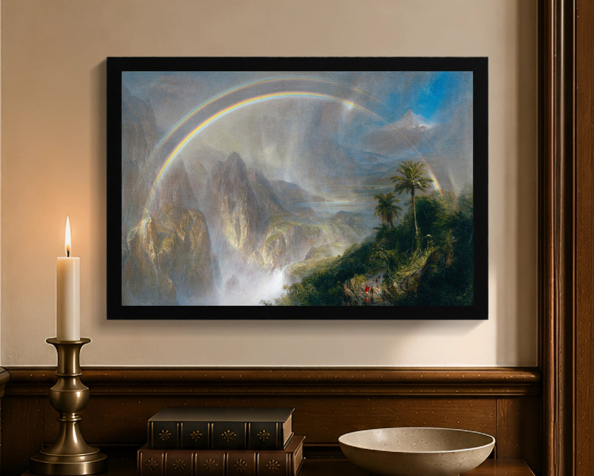 rainy season in the tropics fc 12x18 black