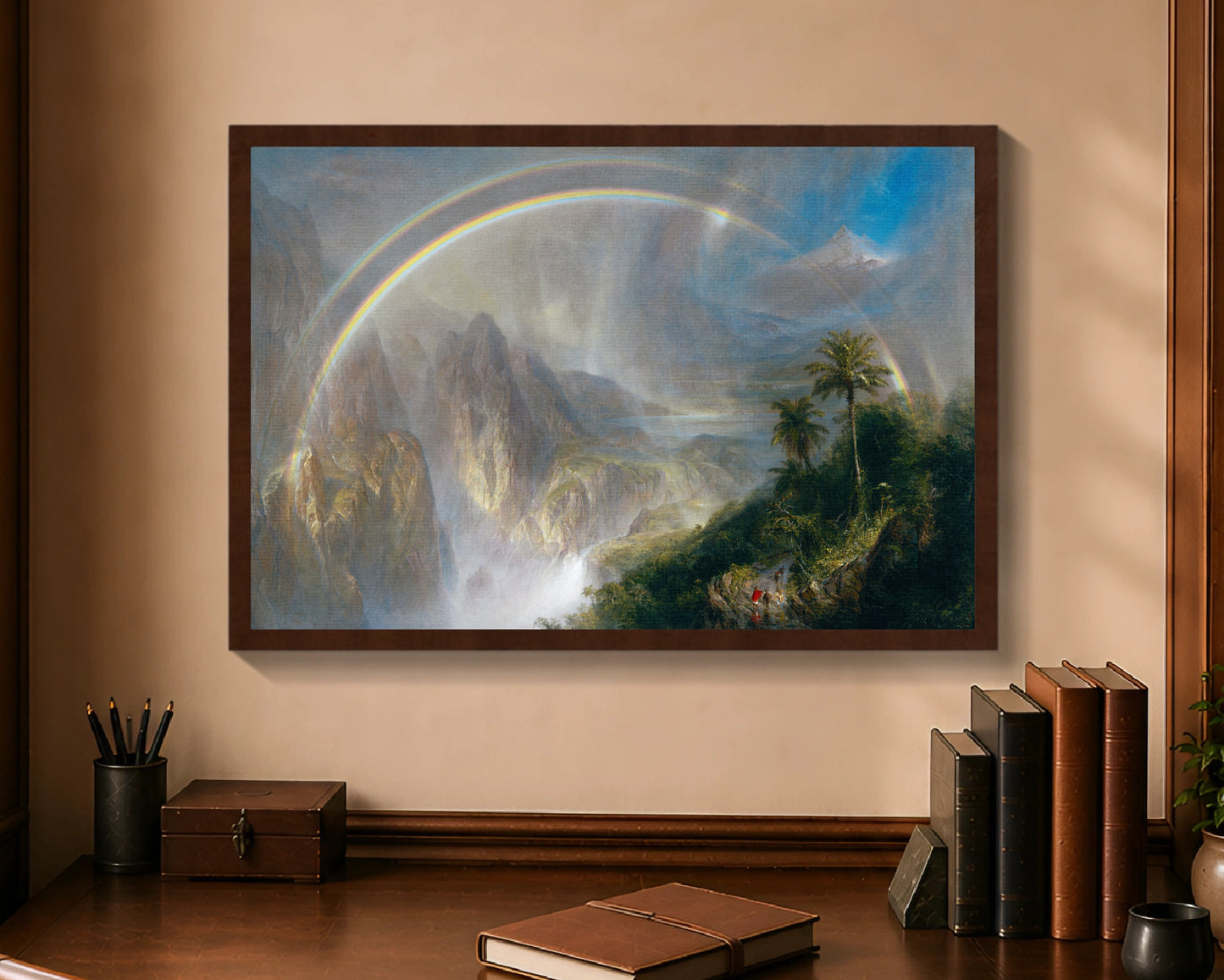 rainy season in the tropics fc 16x24 brown