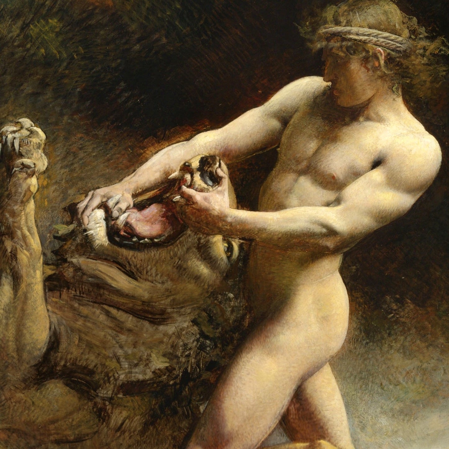 Samson's Youth - Canvas Wrap