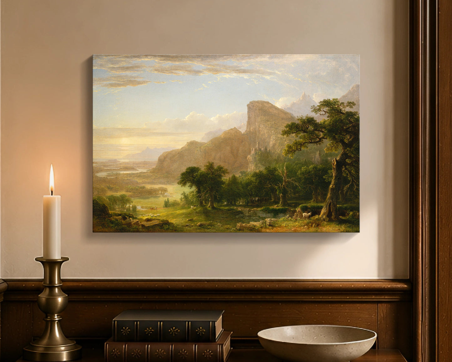 scene from thanatopsis cw 12x18