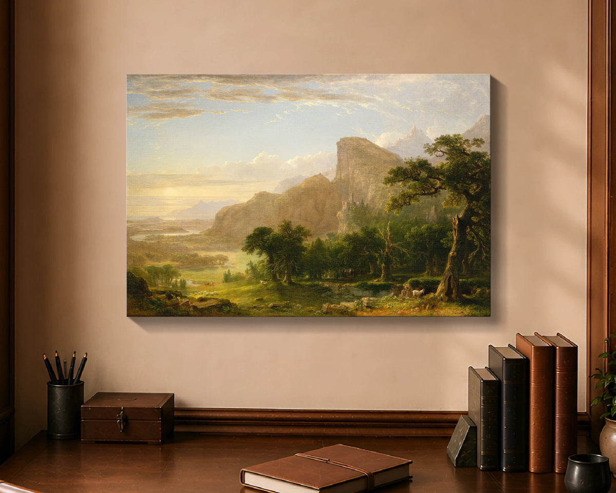 scene from thanatopsis cw 16x24