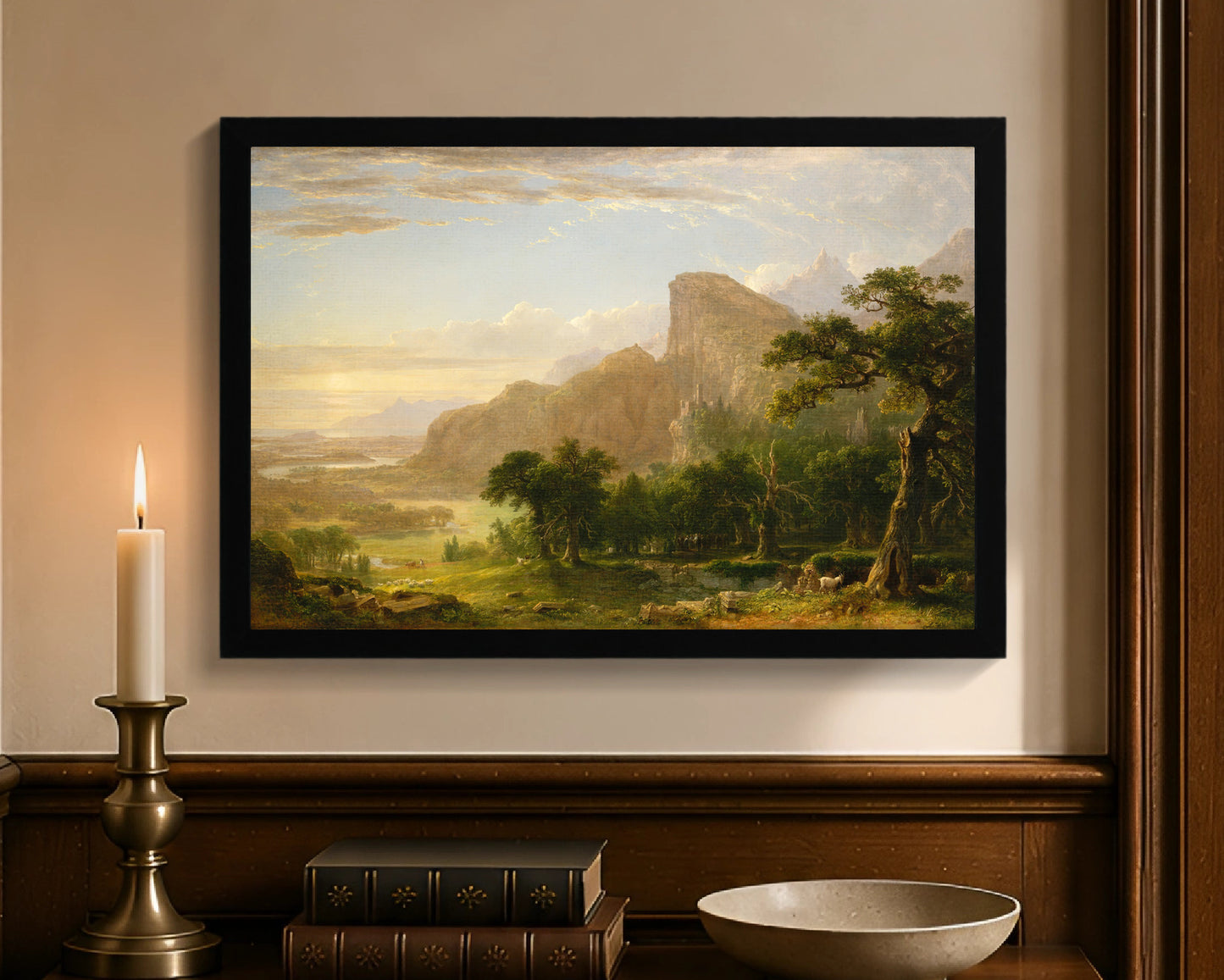 scene from thanatopsis fc 12x18 black