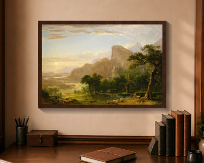 scene from thanatopsis fp 16x24 brown