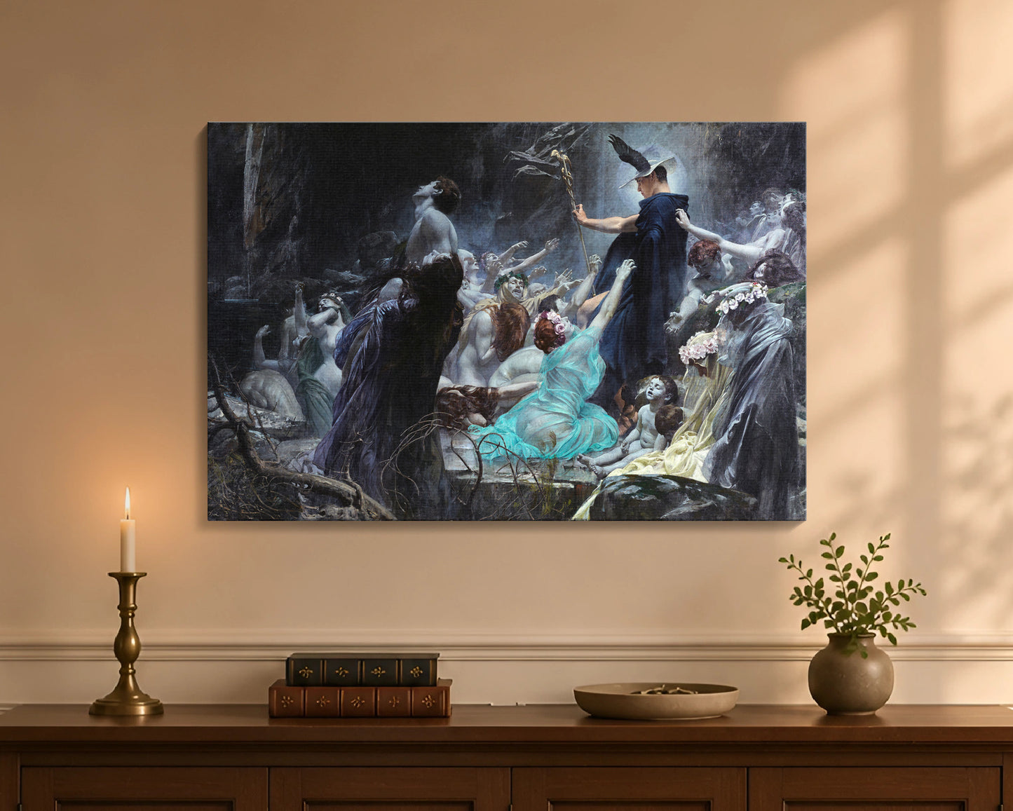 souls on the banks of the acheron cw 24x36