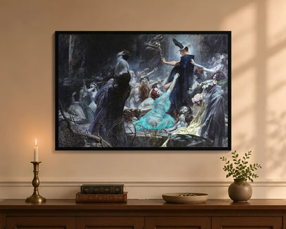 souls on the banks of the acheron fc 24x36 black