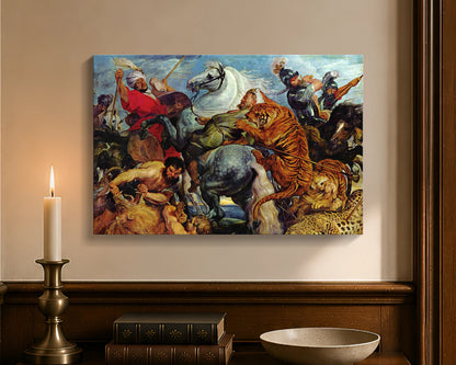 tiger hunt cw 12x18