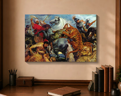 tiger hunt cw 16x24