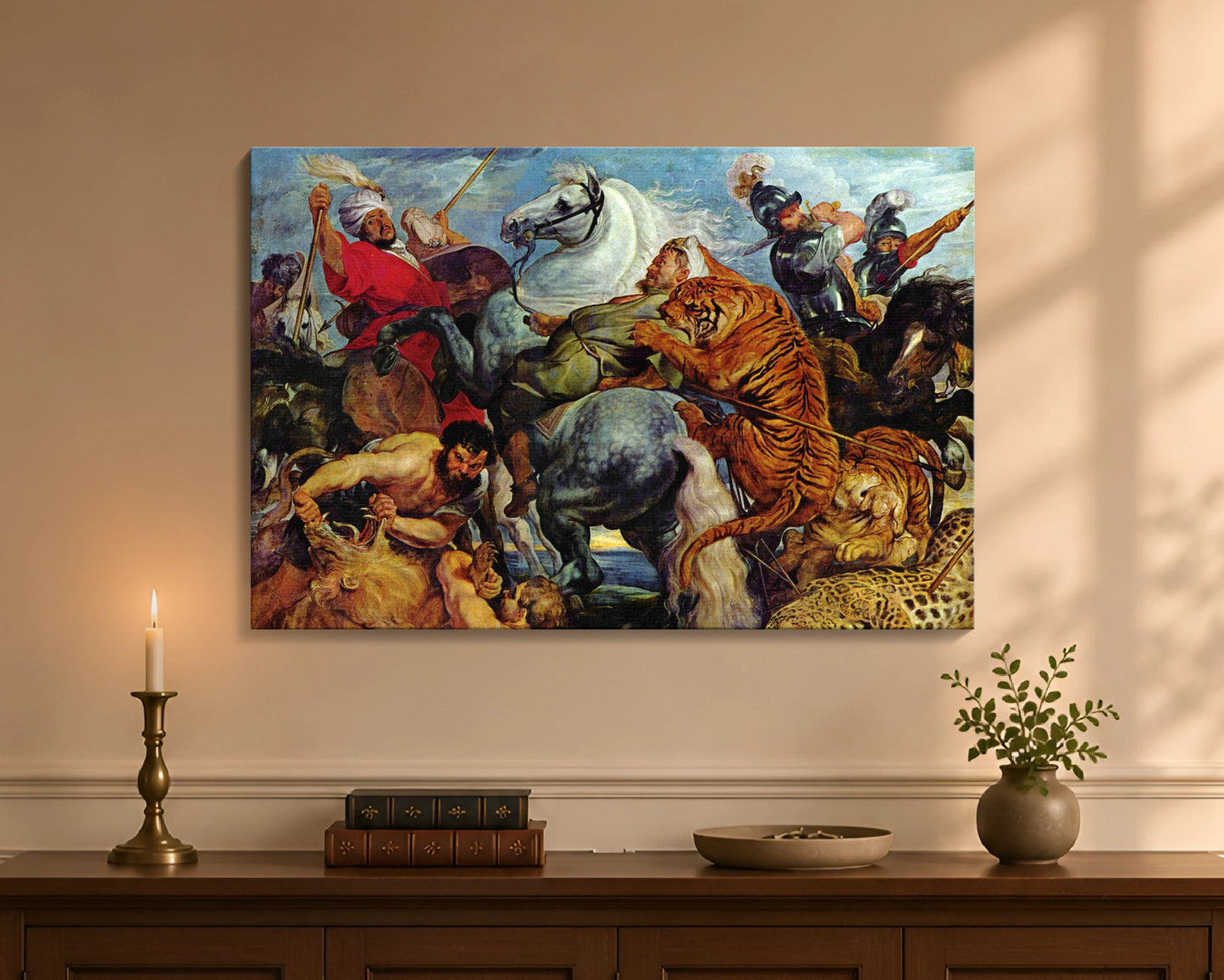 tiger hunt cw 24x36