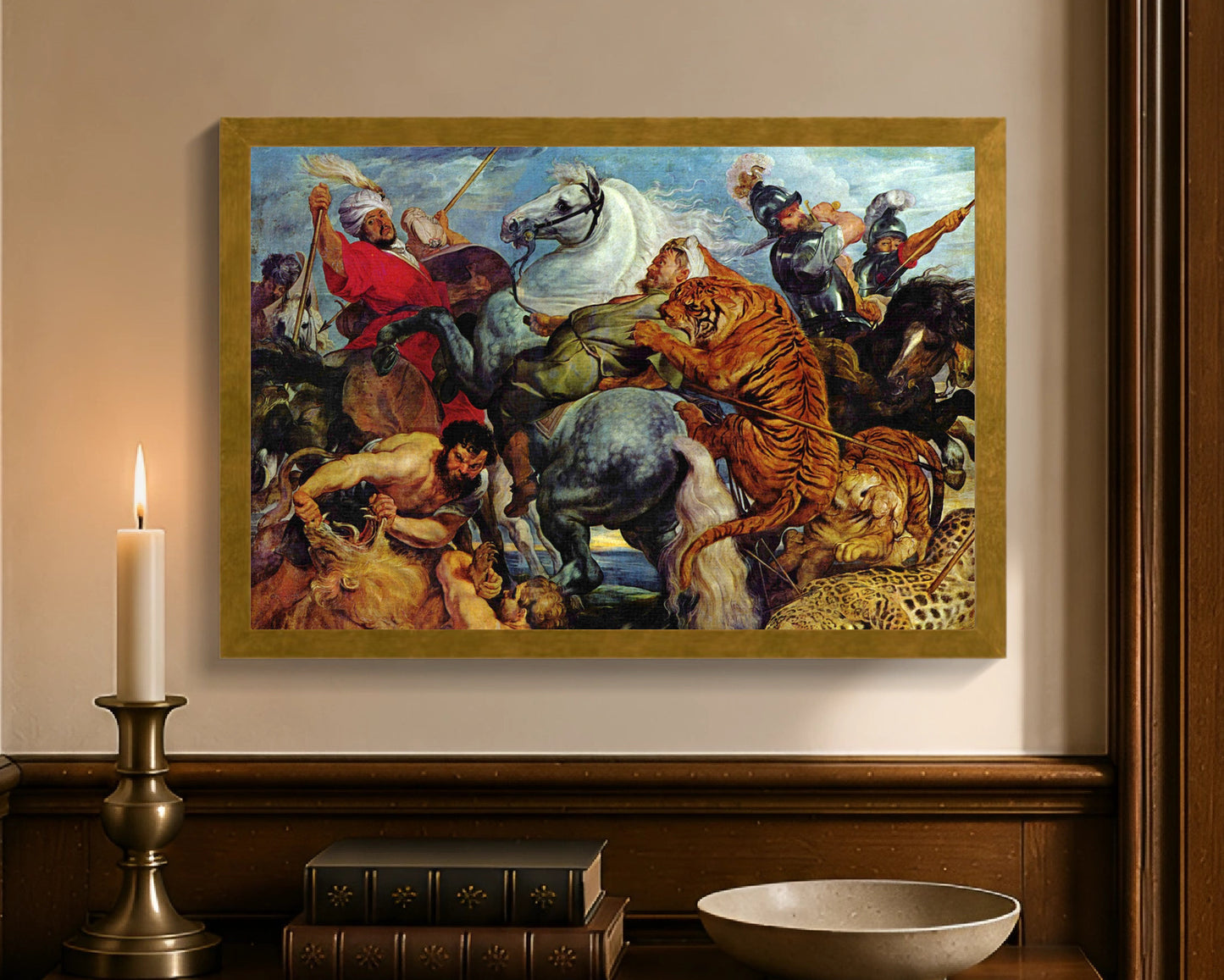 tiger hunt fc 12x18 gold