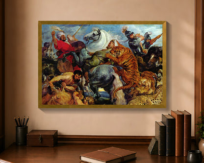 tiger hunt fp 16x24 gold