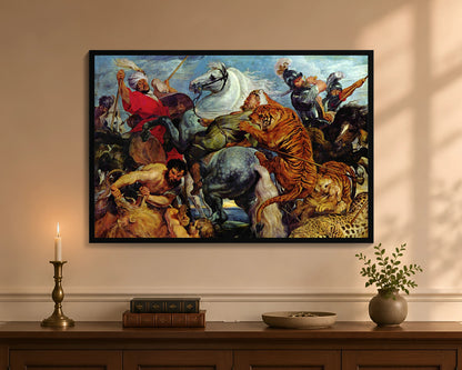 tiger hunt fp 24x36 black