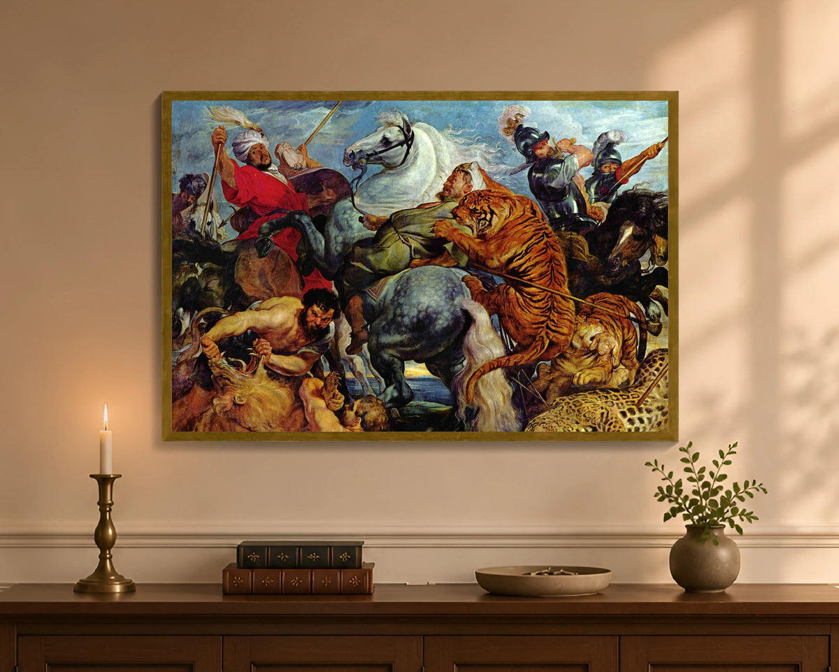 tiger hunt fp 24x36 gold
