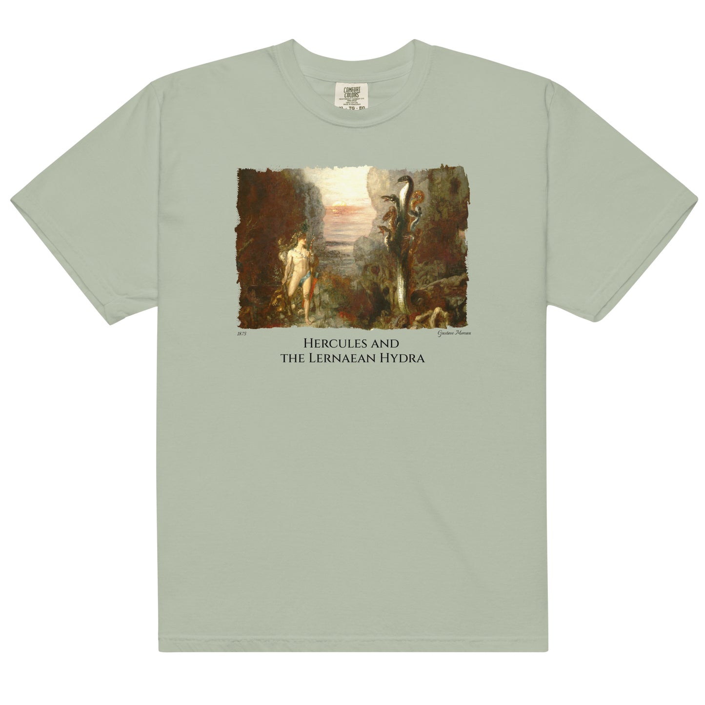 Hercules and the Lernean Hydra - Fine Art T-Shirt