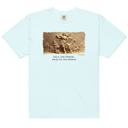 Saga, the Heroic Muse of the North - Fine Art T-Shirt