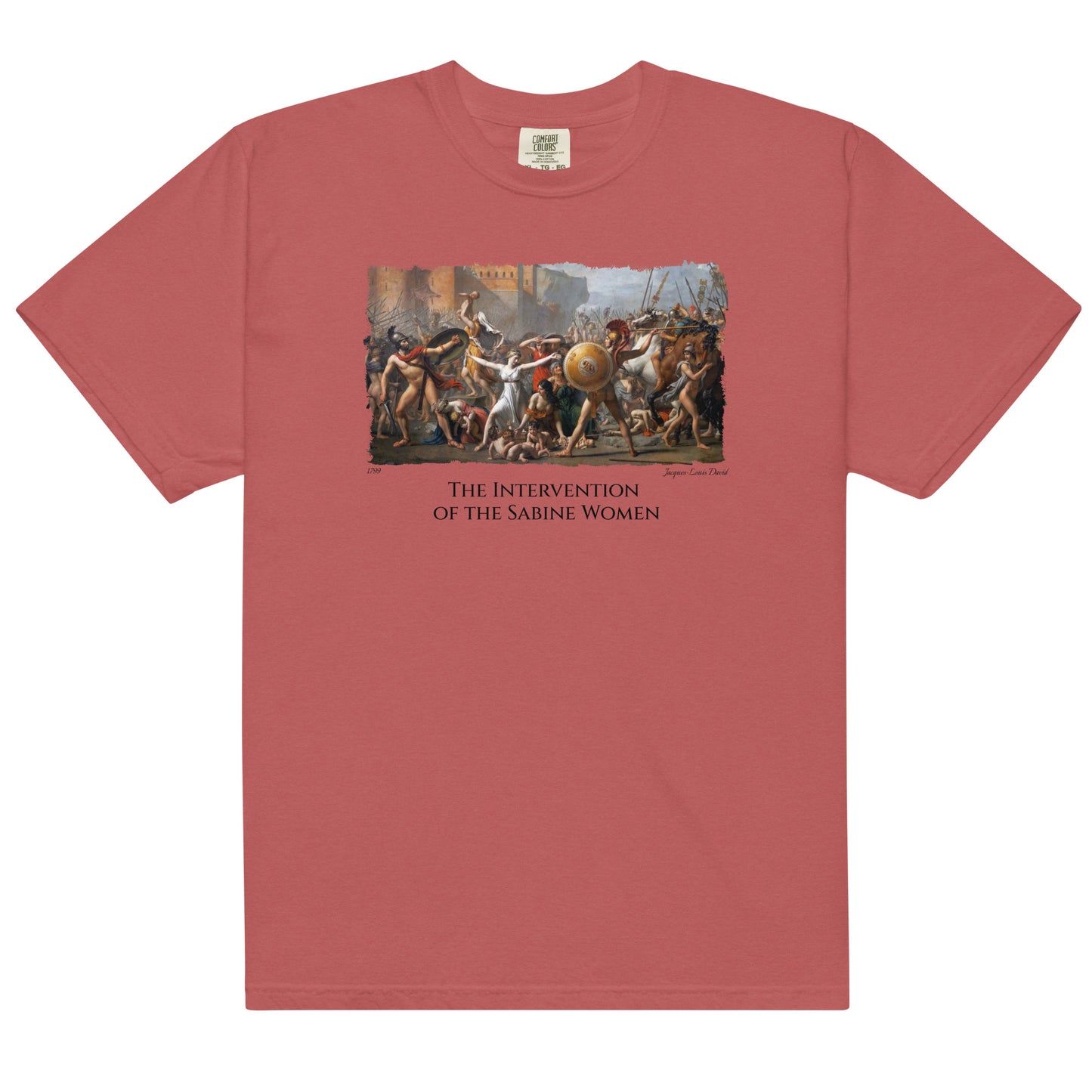 The Intervention of the Sabine Women - Fine Art T-Shirt