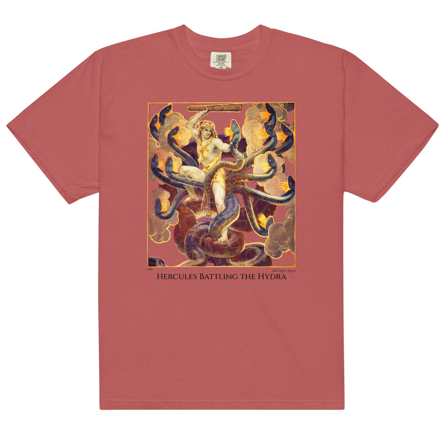 Hercules Battling the Hydra - Fine Art T-Shirt