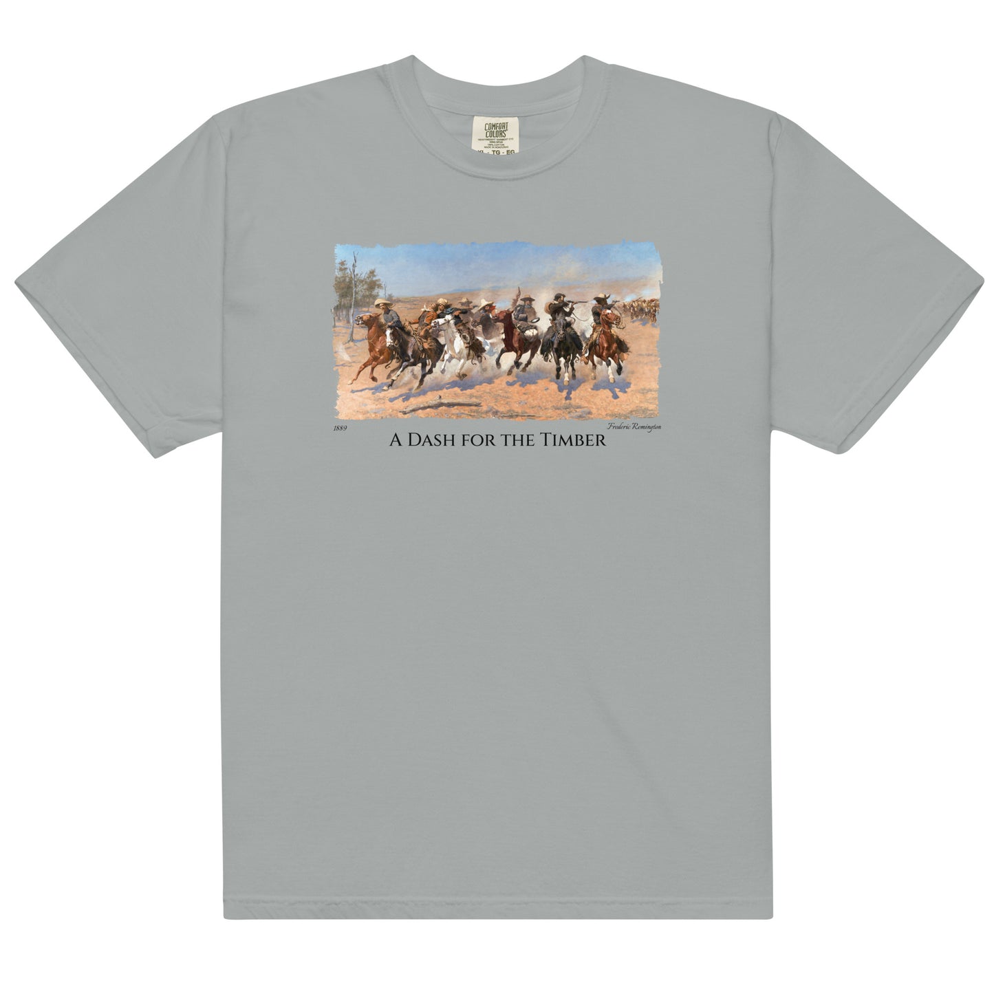 A Dash for the Timber - Fine Art T-Shirt