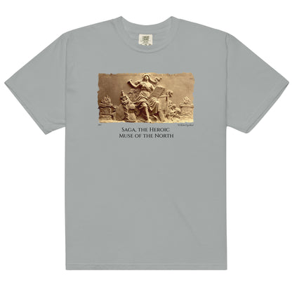 Saga, the Heroic Muse of the North - Fine Art T-Shirt