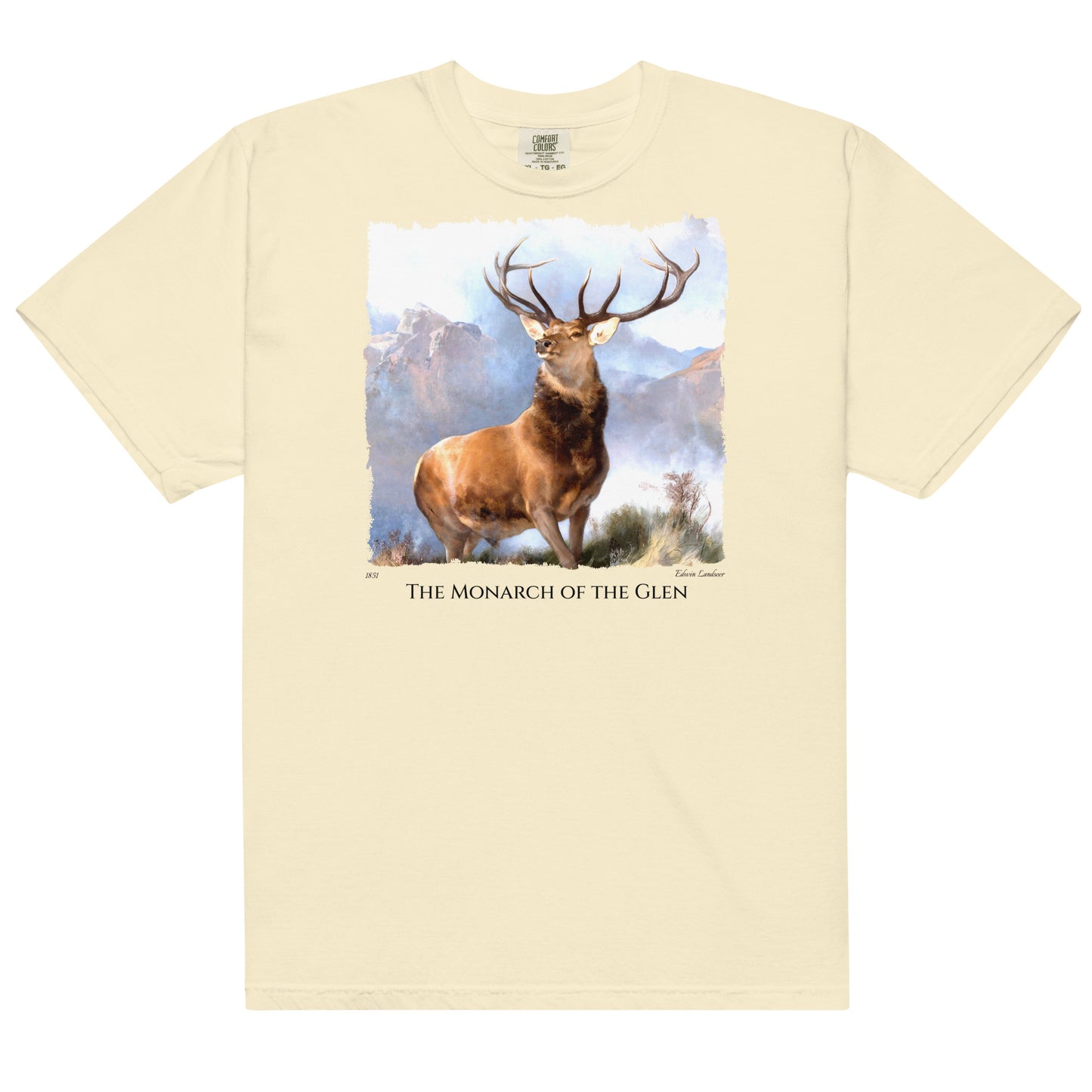 The Monarch of the Glen - Fine Art T-Shirt