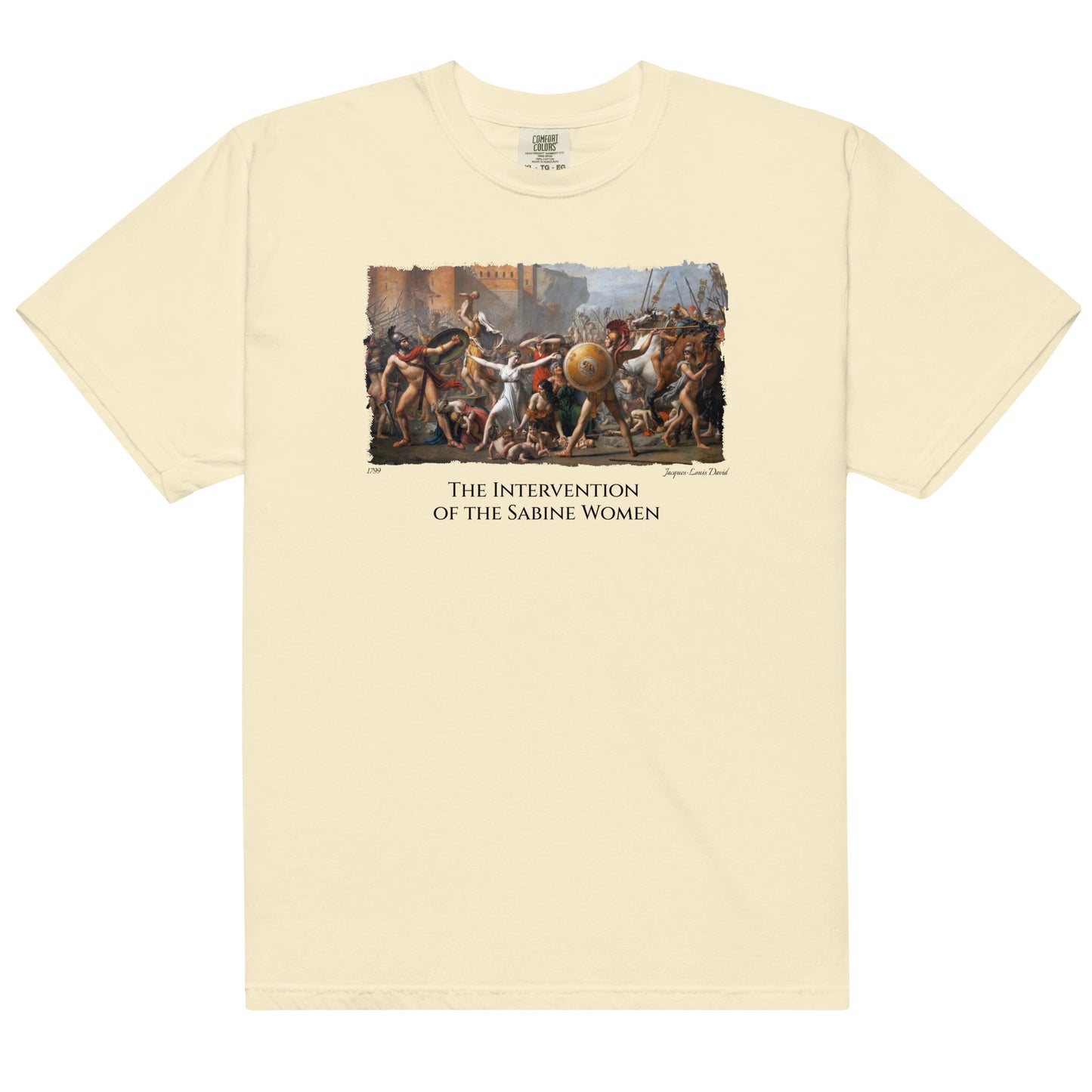 The Intervention of the Sabine Women - Fine Art T-Shirt