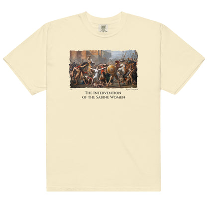 The Intervention of the Sabine Women - Fine Art T-Shirt