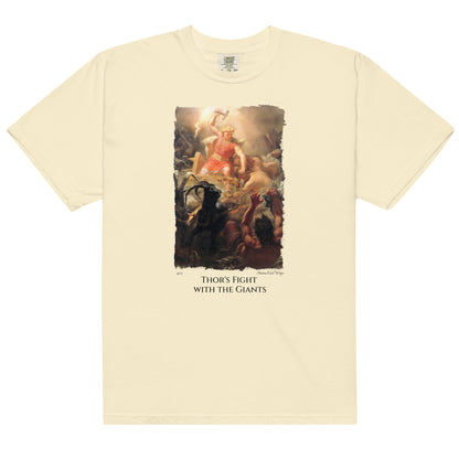 Thor's Fight with the Giants - Fine Art T-Shirt