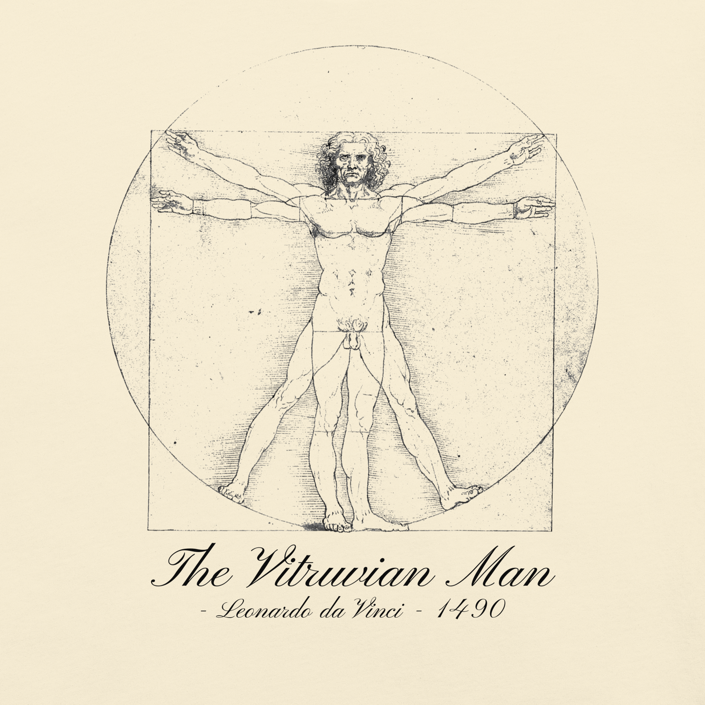 The Vitruvian Man - T-Shirt