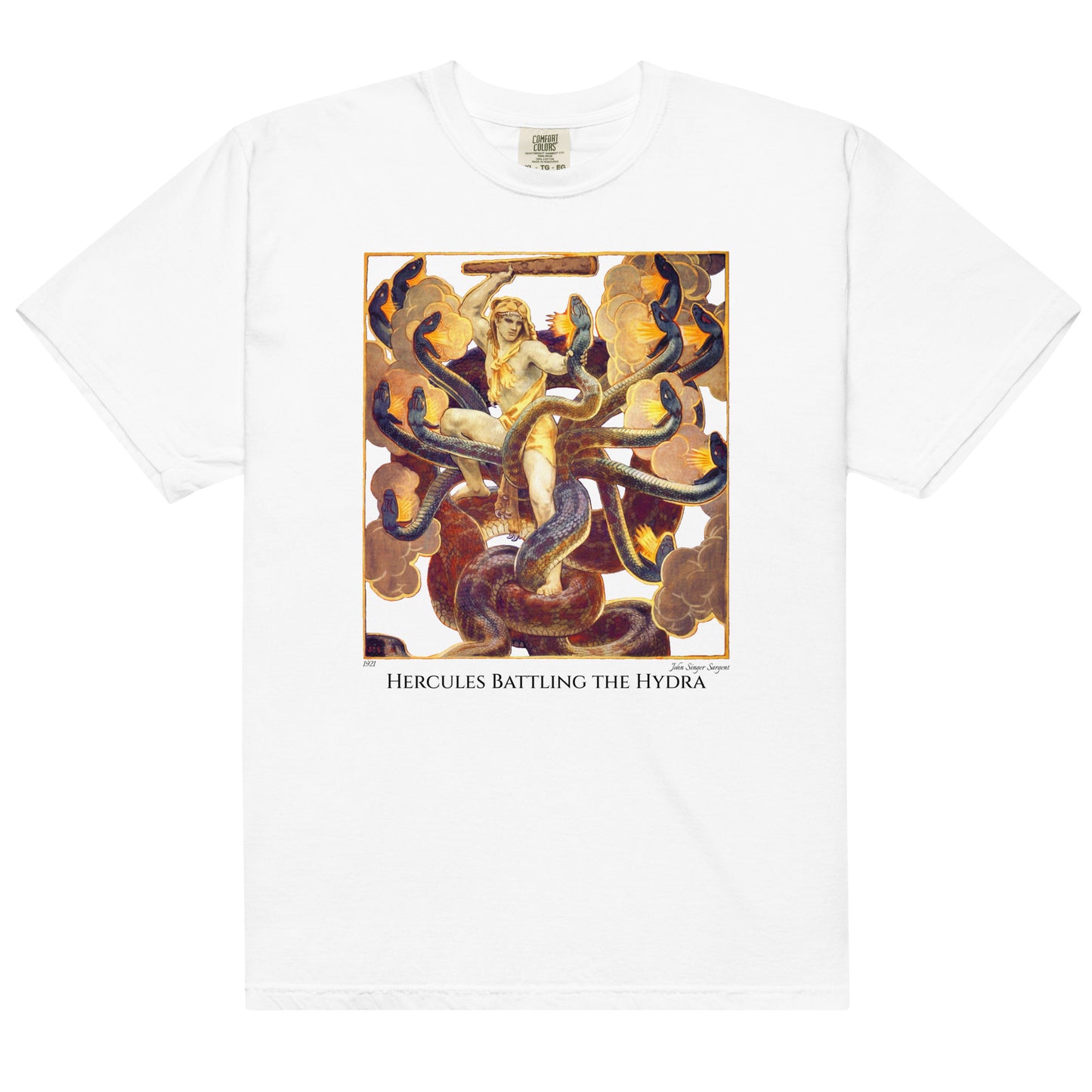 Hercules Battling the Hydra - Fine Art T-Shirt