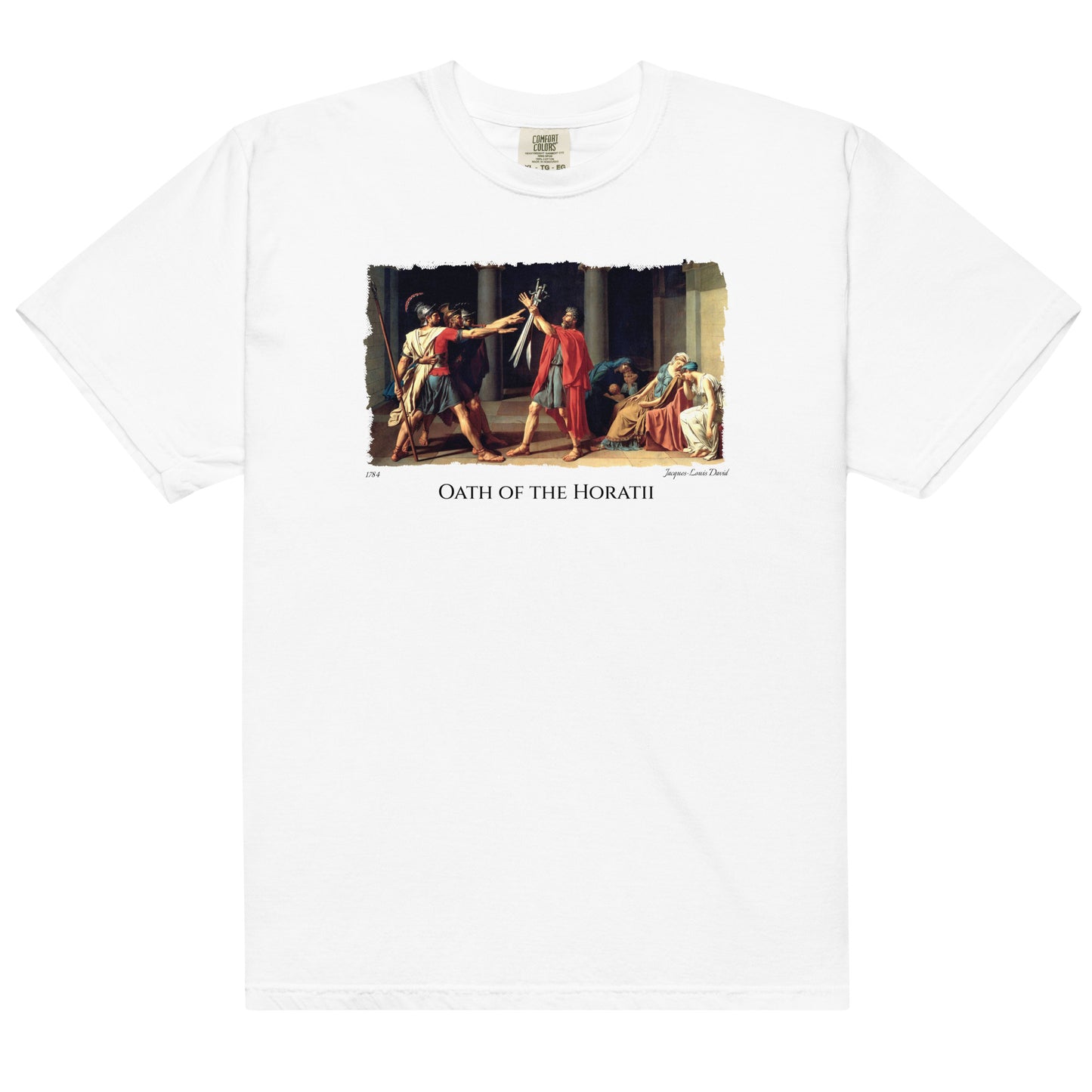 Oath of the Horatii - Fine Art T-Shirt