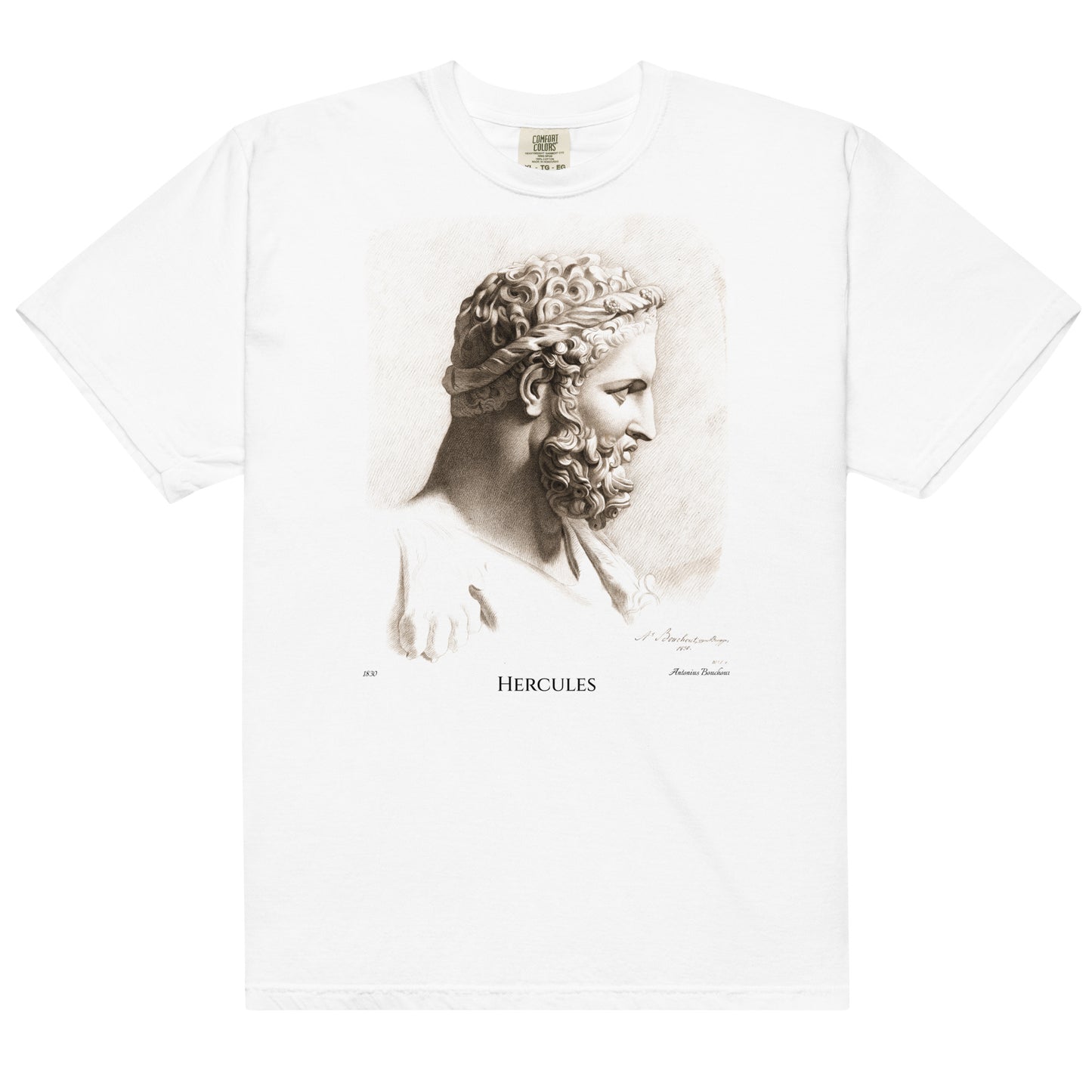 Bust of Hercules - Fine Art T-Shirt