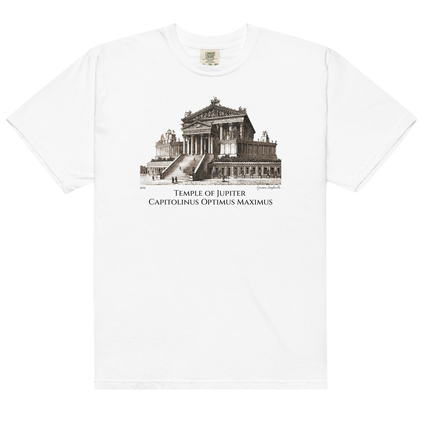 Temple of Jupiter - Fine Art T-Shirt