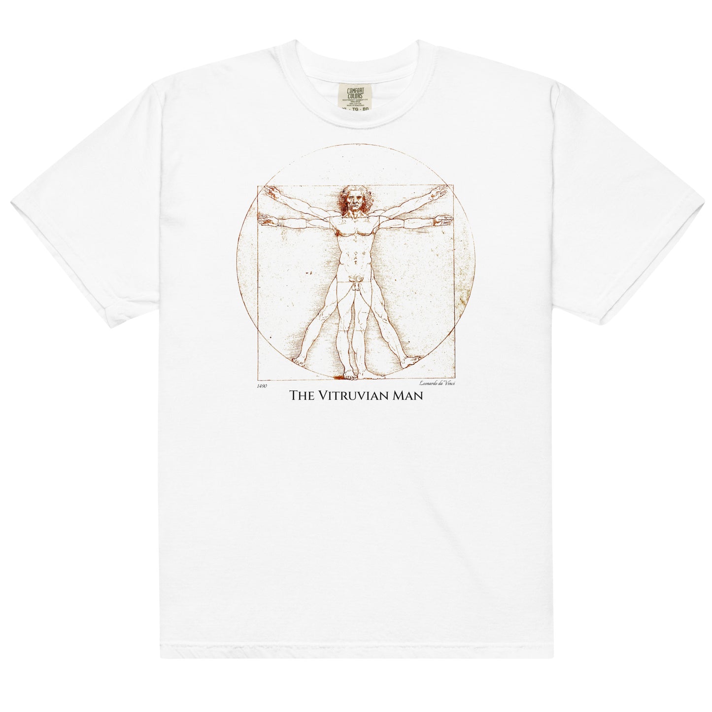 The Vitruvian Man - Fine Art T-Shirt