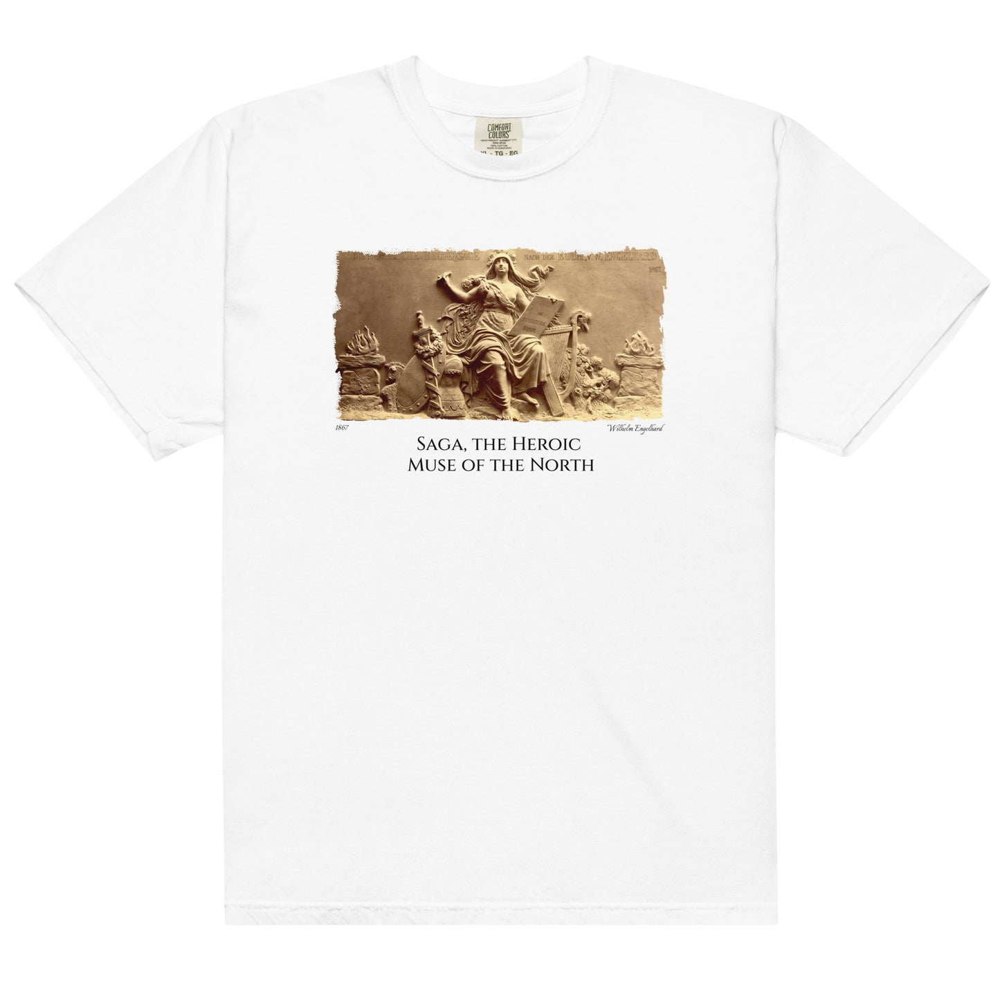 Saga, the Heroic Muse of the North - Fine Art T-Shirt