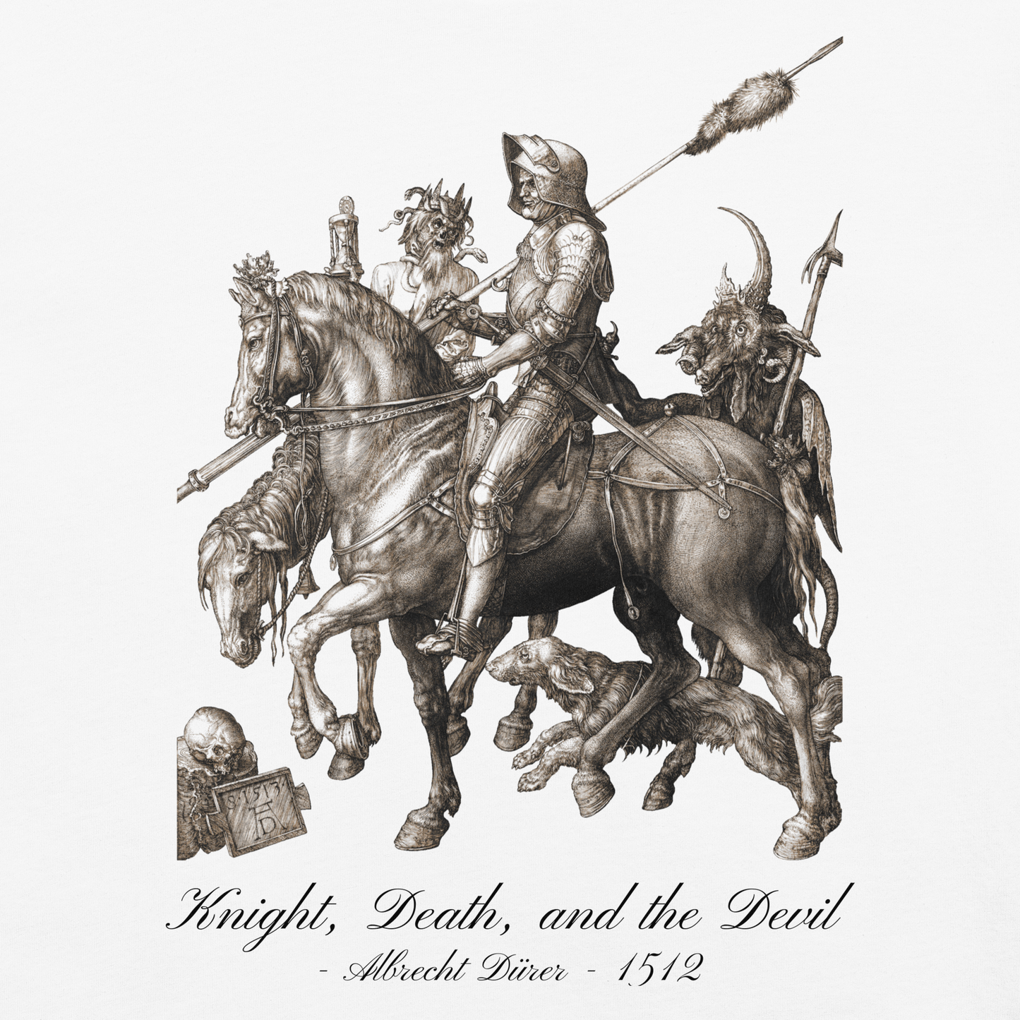 Knight, Death, and the Devil - T-Shirt