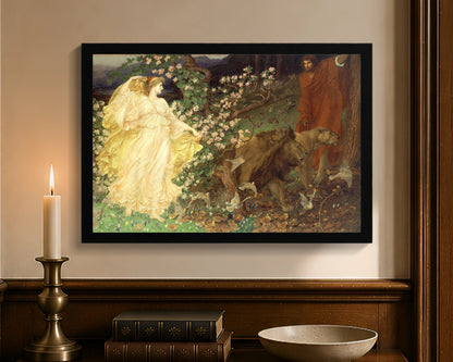 venus and anchises fc 12x18 black
